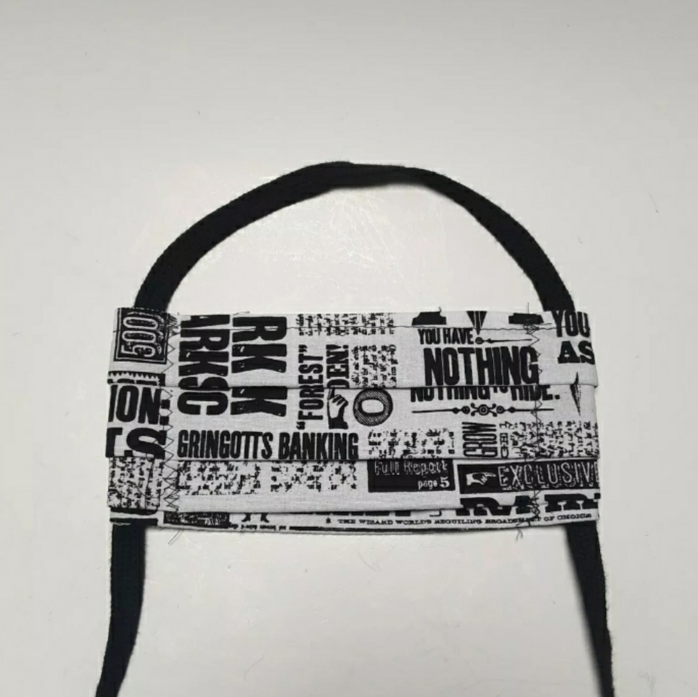 Adjustable Cotton Face Mask Handmade